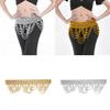 Women’s Metallic Belly Dancing Waist Hip Chain Rhinestone Tassel