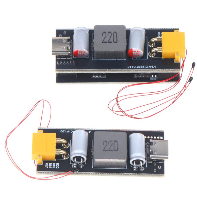 Pd 140W Hurtiglading DIY Powerbank Hovedkortsett 2-6S Litiumbatteri Ladekort 65W/100W/140W Lade/Utladingsmodul