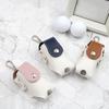 PU Leather  Ball Tee Holder Pouch Bag Storage Case Divot Tool Carrier Portable Waist Bag for  Sports Accessory
