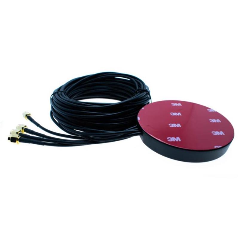 1Pcs 4G+4G+GPS+WIFI Antenna Four in One 2.4G LTE+GPS+2.4Ghz Bluetooth 5G Combined Antenna Outdoor Paste 1.5M SMA FAKRA