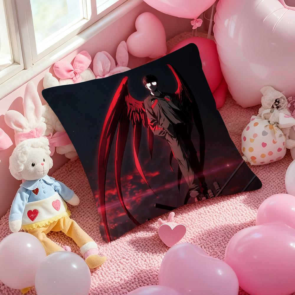 Самая сильная наволочка F-Faker Мягкая плюшевая ткань Двусторонняя печатная чехол на подушку Теплая зимняя наволочка для дивана 30cmx30cm