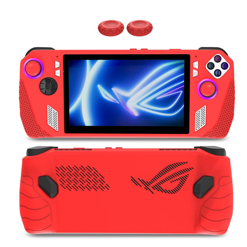 Silicone Console Cover Button Protective Cap Protective Case Cover Non-slip Anti Drop Replacement Accessories for ASUS Rog Ally