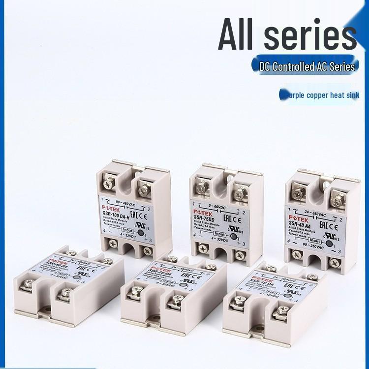 High Quality FOTEK/Yangming SSR-75 Series Single Phase Solid State Relay