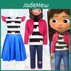 Gabbys Dollhouse Cosplay Jumpsuit For Gaming Events Crafted From High-quality Polyester