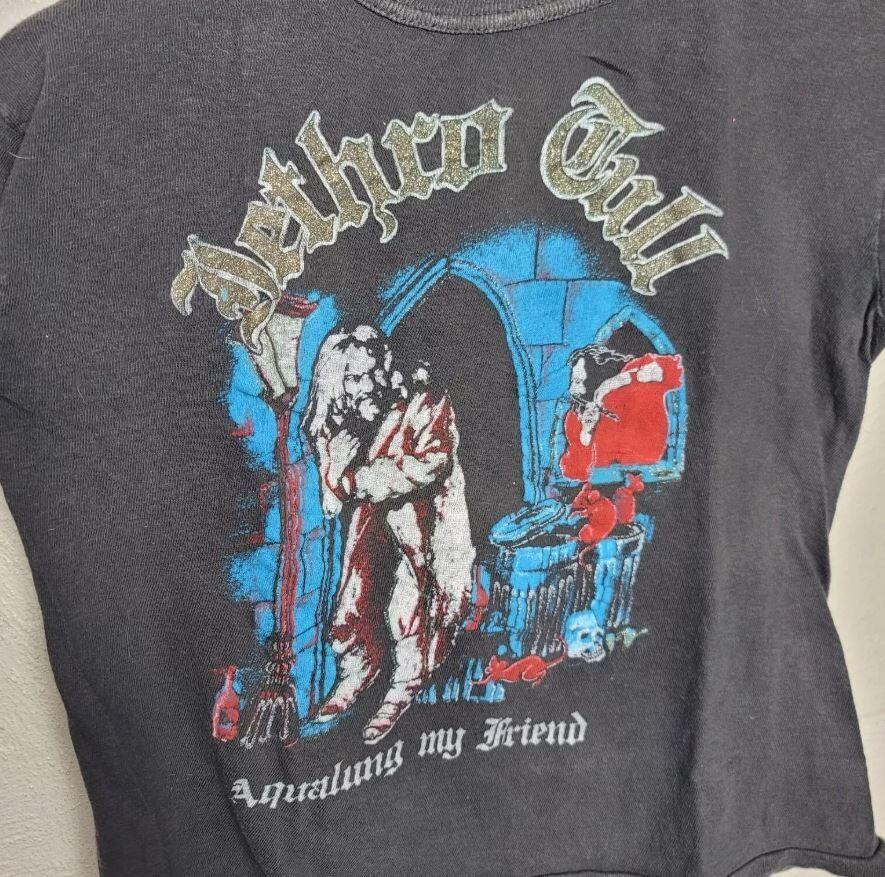 Jethro Tull American Tour Black T-shirt Unisex S-5XL Reprint Unisex T-Shirt S