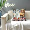 Mens Womens Cousin Eddie Square Pillowcase Pillow Cover Cushion Decor Comfort Throw Pillow for Home Living Room