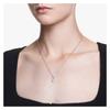 Swarovski Sublima Pendant Necklace with Meteorite Pattern Women's Silver 5683446