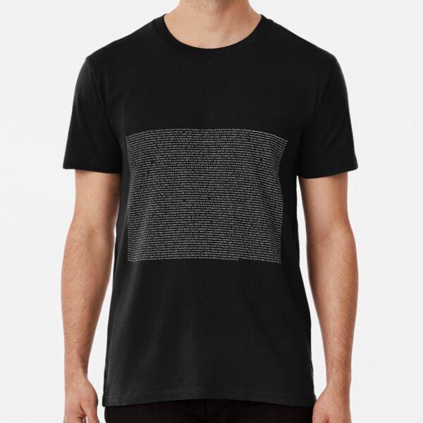 Gillard#039;s 2012 misogyny speech transcript in black TShirt Made in Australia Unisex T-Shirt XXXL