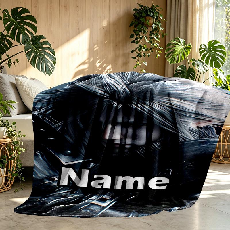 Custom Name Personalized Final Fantasy Print Blanket, Home Decor, Bedroom, Sofa, Camping, Couch, Gifts for Birthday ChristmasEnthusiasts