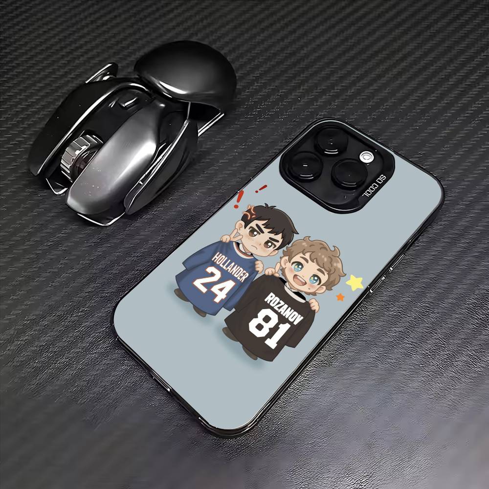 

Heated R-Rivalry Phone Case For iPhone17,16,15,14,13,12,11 Plus,Pro Max Colored Silver Plated Inside Cover iPhone15
