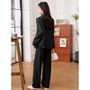 Elegant Double-breasted Two-piece Suit Set