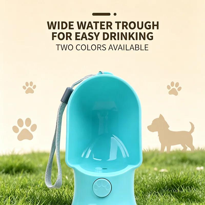 Portable Dog Cat Water Bottle with Storage Food and Water Container for Puppy Pets Dogs Feeder Bowl Outdoor Travel Pet Supplies