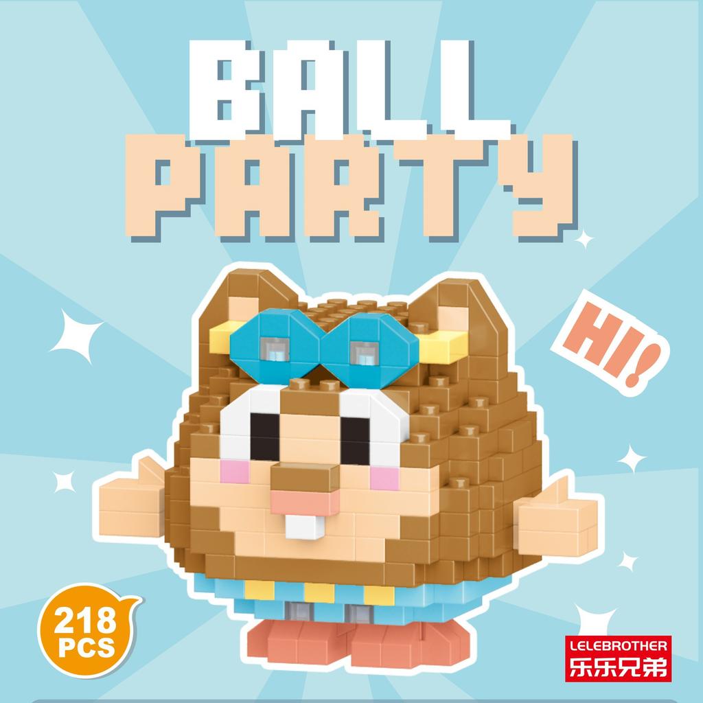 Small Animal Doll Series Micro Particle Building Block Children's Assembled Toys