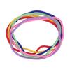 6 Pcs Stretchy Coil Necklace Sensory Kids Textured Pattern Silicone Colorful Sensory Necklace