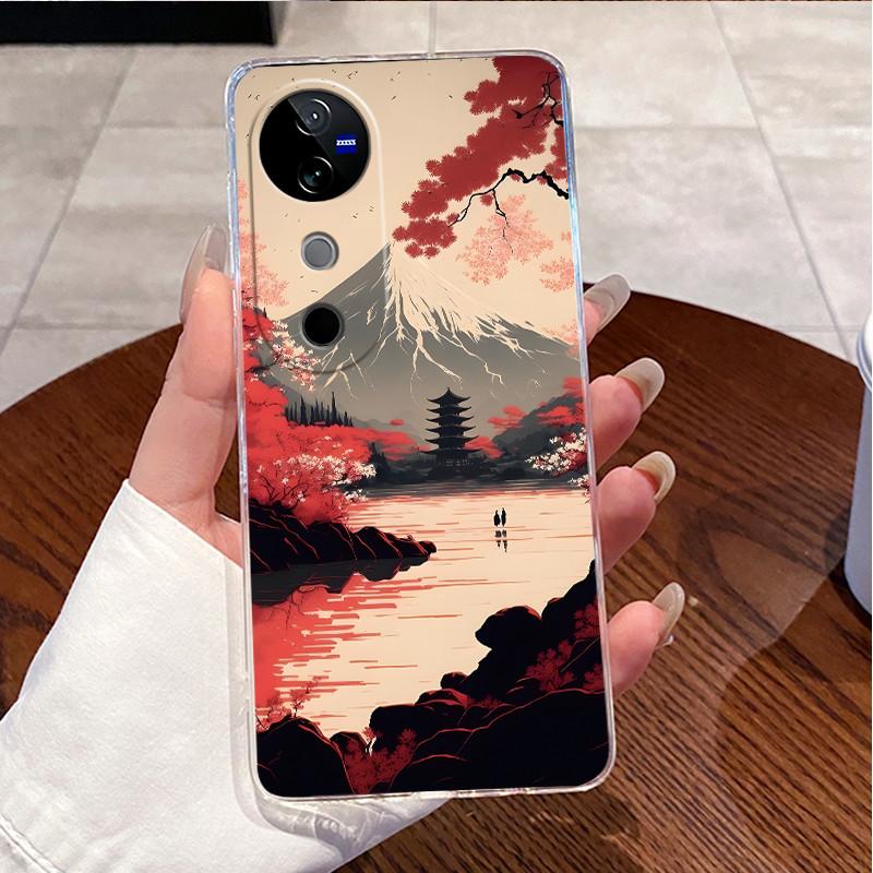 Case For VIVO V40 5G Back Cover VIVO V40 Pro 5G Cute Love Cat Rabbit Funny Cartoons Casing Ultra Thin Clear Soft TPU Phone Case