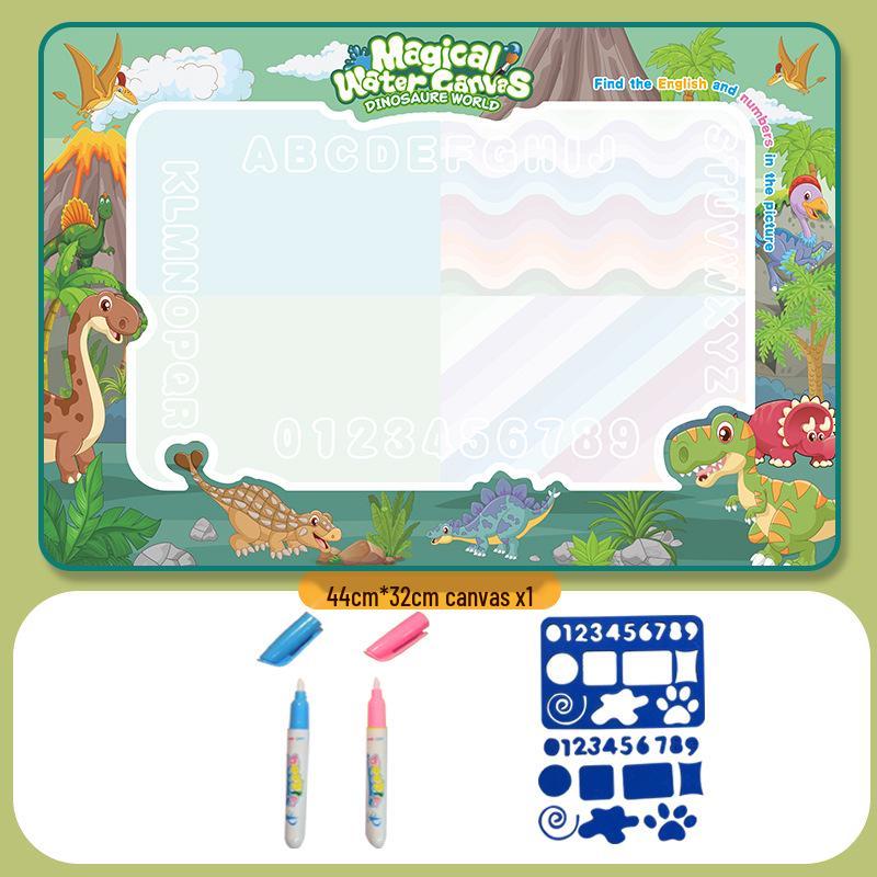 Magic Water Canvas: Children's Educational Drawing & Doodle Mat Easel