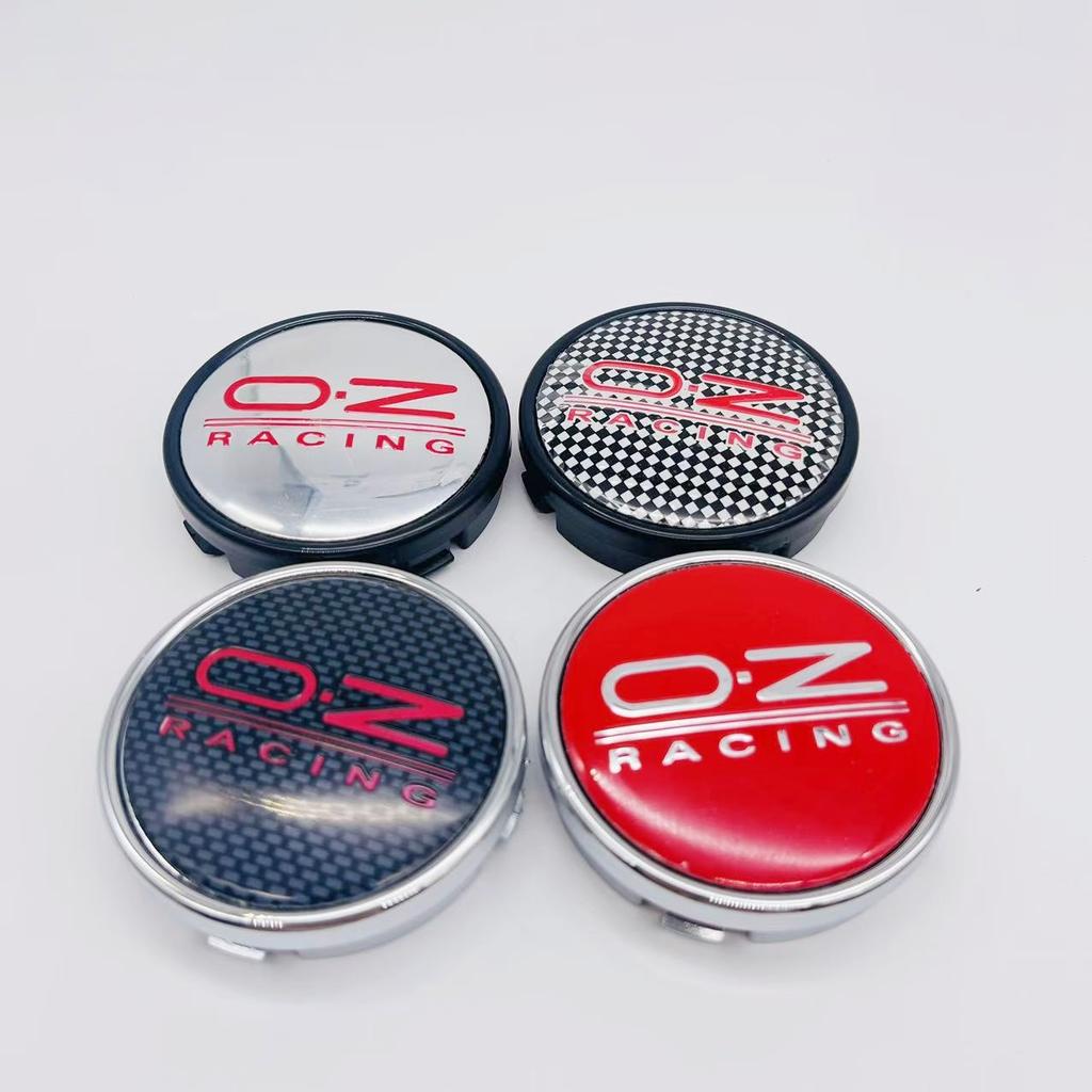 4pcs Car Wheel Center Hub Caps 64mm For OZ Racing Alloy Auto Wheel Rim Center Hub Cap 56mm OZ Badge sticker Styling accessories