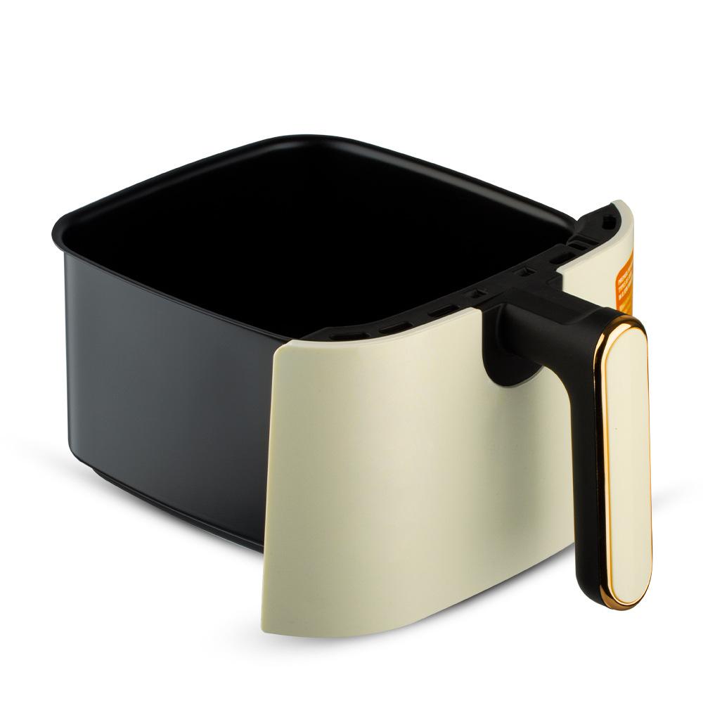 Fritadeira de ar multifuncional doméstica 4,8l sem óleo, fritadeira elétrica inteligente totalmente automática, batatas fritas