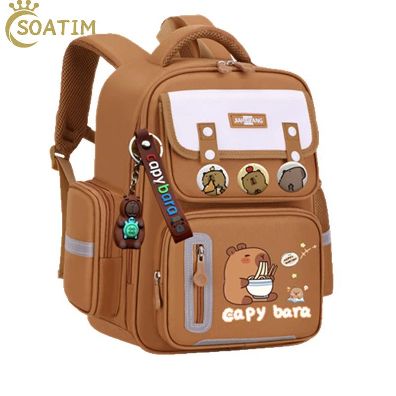 Children Orthopedics School Bags Kids Backpack Primary Schoolbag For Girls Boys Waterproof Backpacks BookBag Mochila
