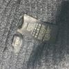FENDI FXQ960 Flight logo beanie hat knit hat knit cap Knit hat wool gray