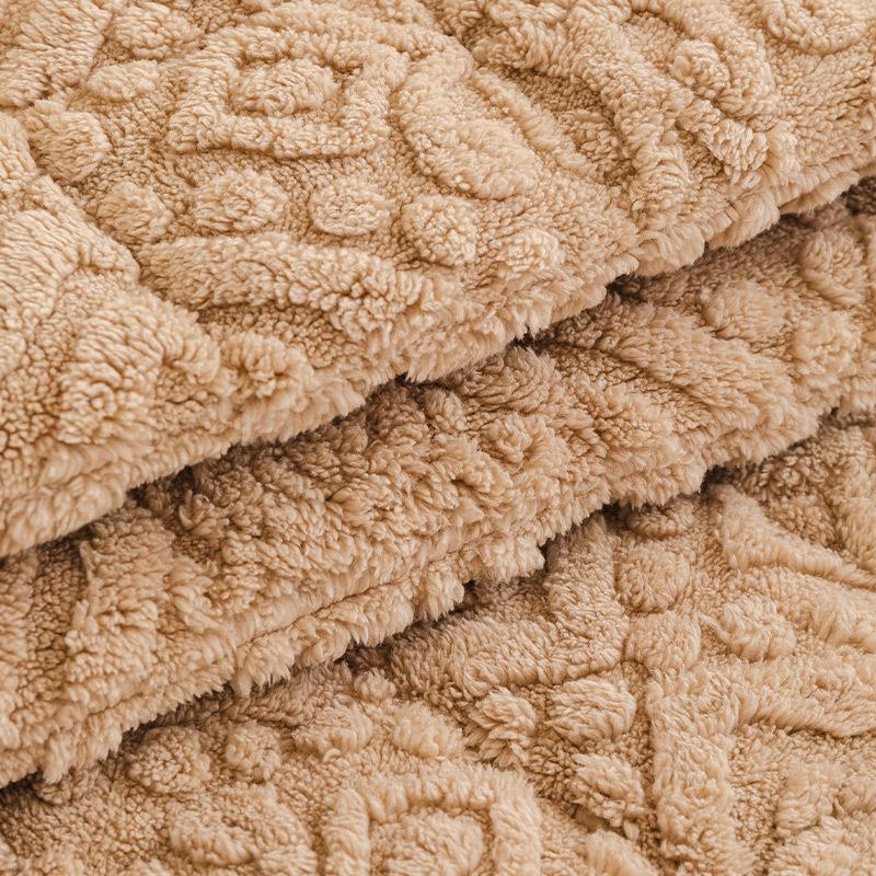 Gruba Pluszowa Poduszka na Sofę z Shu Velvet z Pokrowcem Antypoślizgowym na Jesień i Zimę