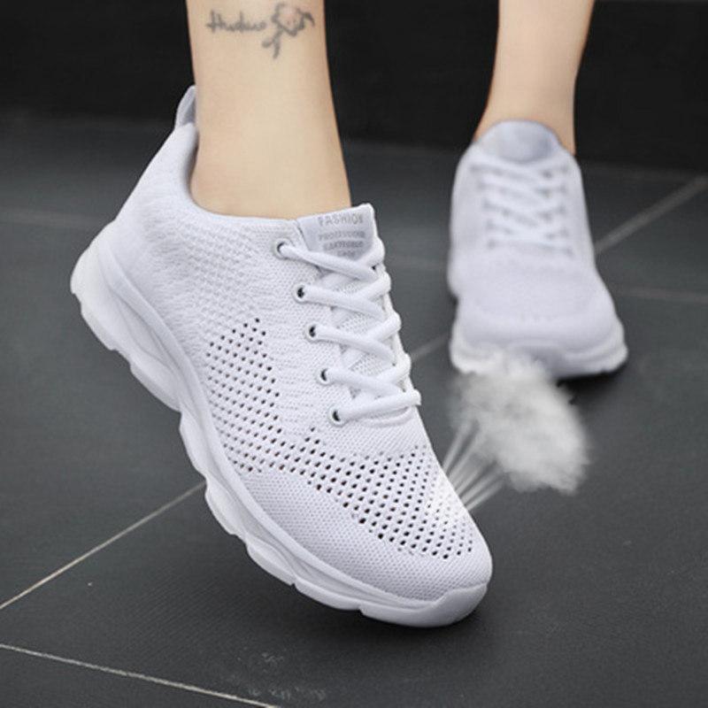 Not Tired Shoes Spring and Summer Mesh Breathable Sports Shoes Lightweight Student Running Shoes Black Casual Travel Shoes
