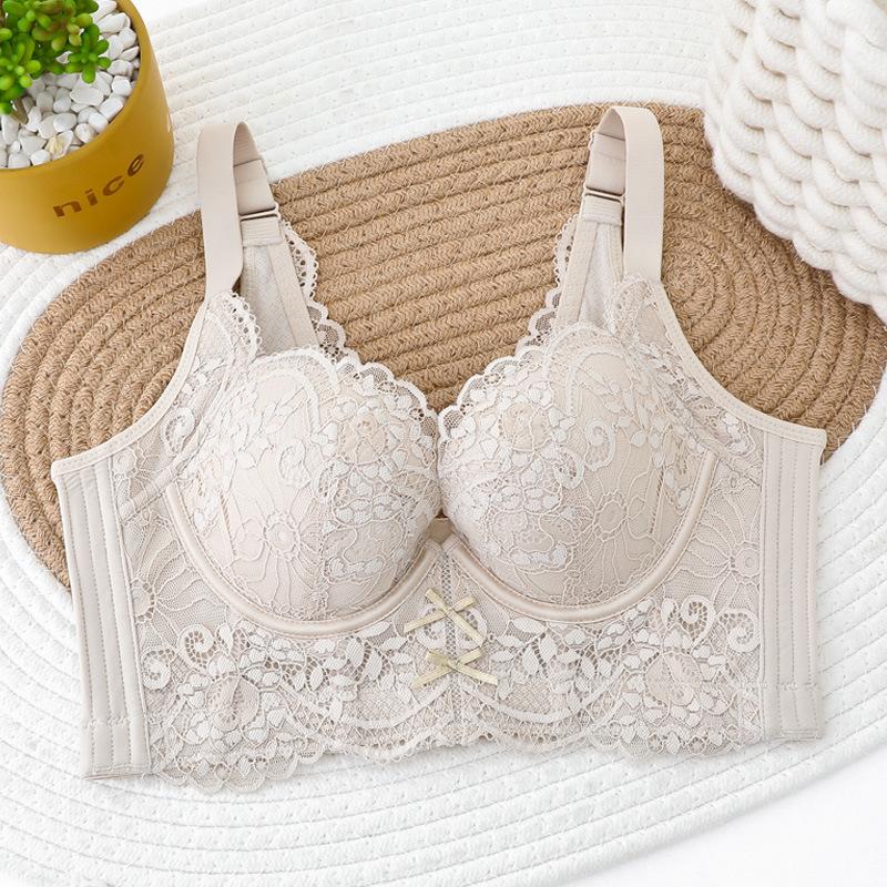 

Ультратонкий бюстгальтер, большая грудь, маленький корректирующий бюстгальтер, двойная грудь, верхняя поддержка, латексный бюстгальтер большого размера против отвисания 90D