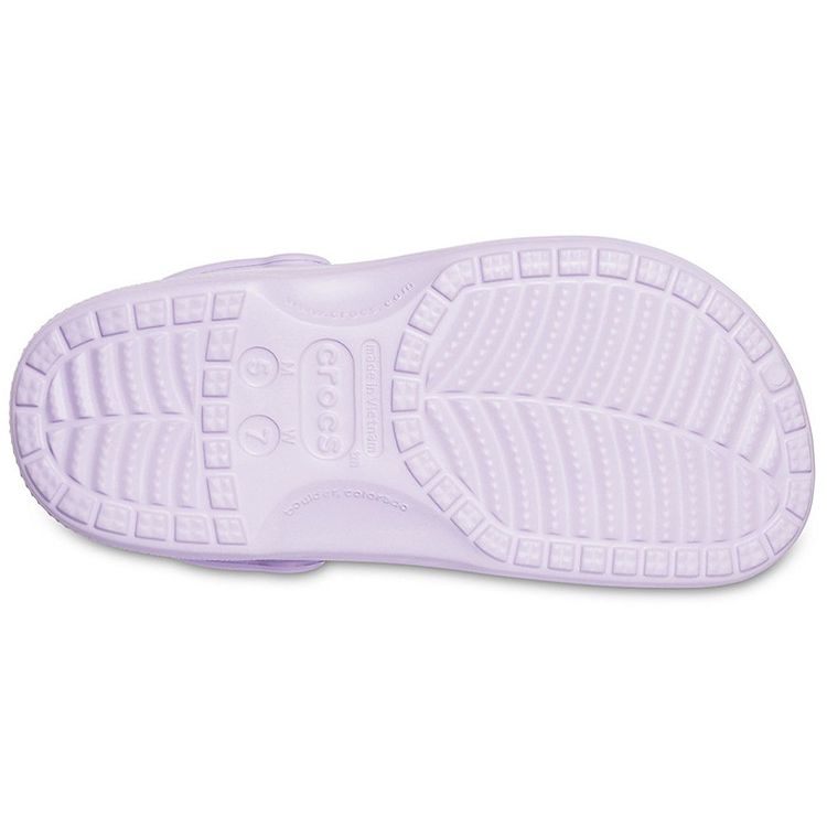 Crocs Baya EVA Warm Cotton Comfortable Lightweight Beach Sandals Unisex sandals Light-Purple 205969-50P