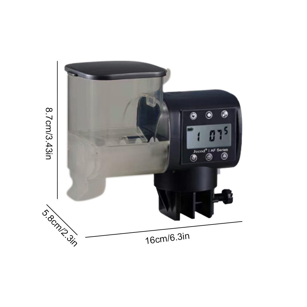 Fish Food Dispenser with Timer Fish Tank Feeder Auto Fish Food Dispenser for Aquarium Small Tank Turtle Betta Koi