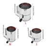 Stainless Steel Flour Sifter Hand Crank Powder Sugar Shake Powder Sugar Sifter  Baking
