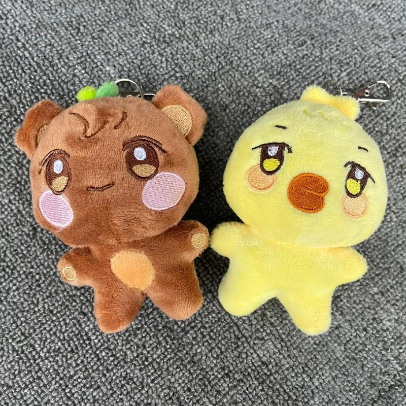 Kids 10CM Kpop Kawaii Pop-up Store Stuffed Animals Plush Toy Room Decor Plush Pendant Keychain Bag Accessories Fans Gifts
