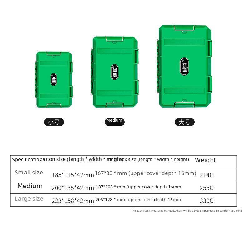 Förseglad Vattentät Verktygslåda för Små Precisionsinstrument