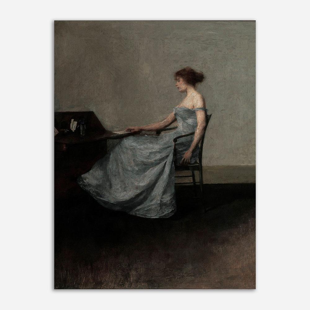 Vintage Gallery Wall Art Canvas Painting Antique Retro Poster And Print Oil Landscape Moody Decoration Picture For Living Room