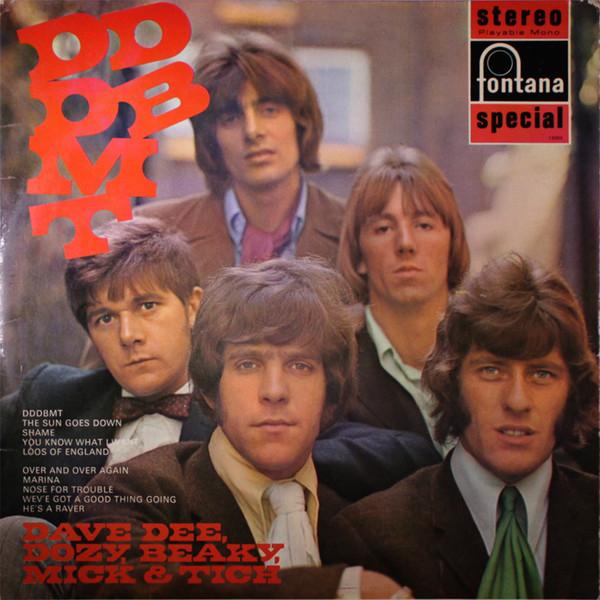 

LP Record DAVE DEE, DOZY, BEAKY, MICK & TICH - D D D B M T SFL13002 Fontana 1968 UK Rock Used