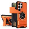 KEYSION Magnetic Phone Case for Samsung Galaxy S25 S26 Ultra S26+ S25 FE Slide Camera Protection Upright Kickstand Ring Shockproof Cover