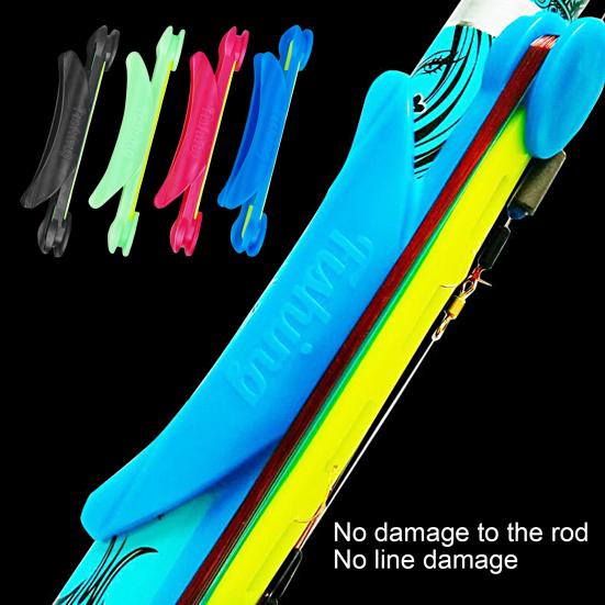 Fishing Coiling Card Quick Installation Can Be Reused Not Hurt Line Wire Board Hand Pole Plate Winding Wrapped Line Container Fishing Tackle