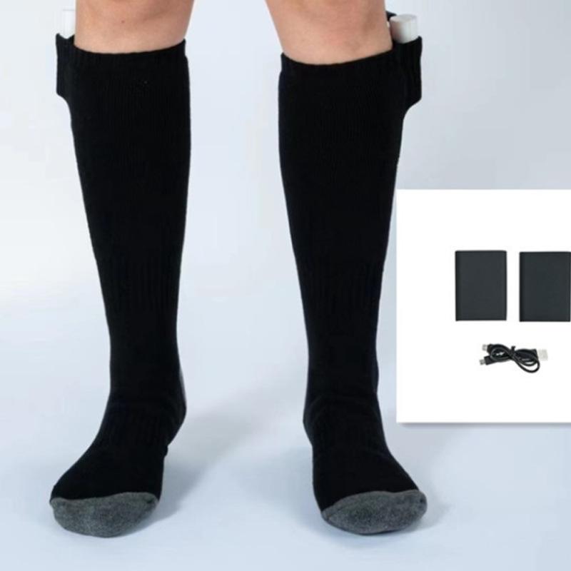

Шкарпетки з підігрівом зимові USB-зарядка Термошкарпетки Модал Бавовна Потовщені шкарпетки для підігріву Лижні Електричні шкарпетки average size