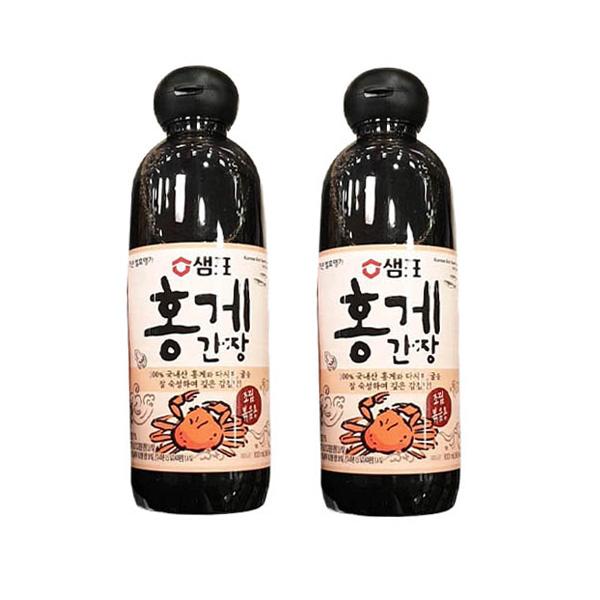 Sempio Red Crab Soy Sauce 830ml x 2P