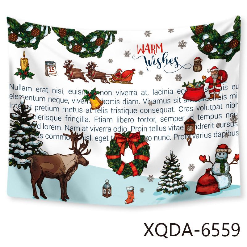 

Рождественская Елка Гобелен Санта Клаус Висит Ткани Фон Ткани Рождественская Елка 100x75cm