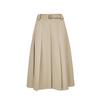 Veromoda Pleated A-line Skirt with Belt