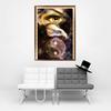 5D DIY Full Round Diamond Painting Animal Eagle Embroidery Eyes Cross Stitch Diamond Painting