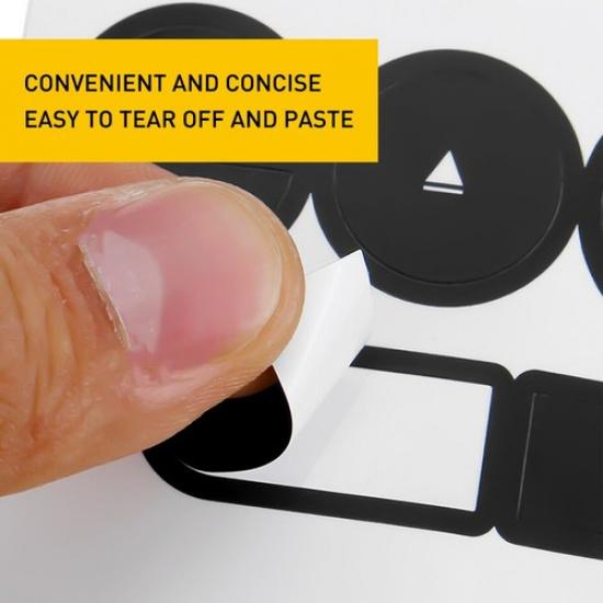 For FORD MUSTANG 2005 2006 2007 2008 2009 Replacement Radio Button Stickers