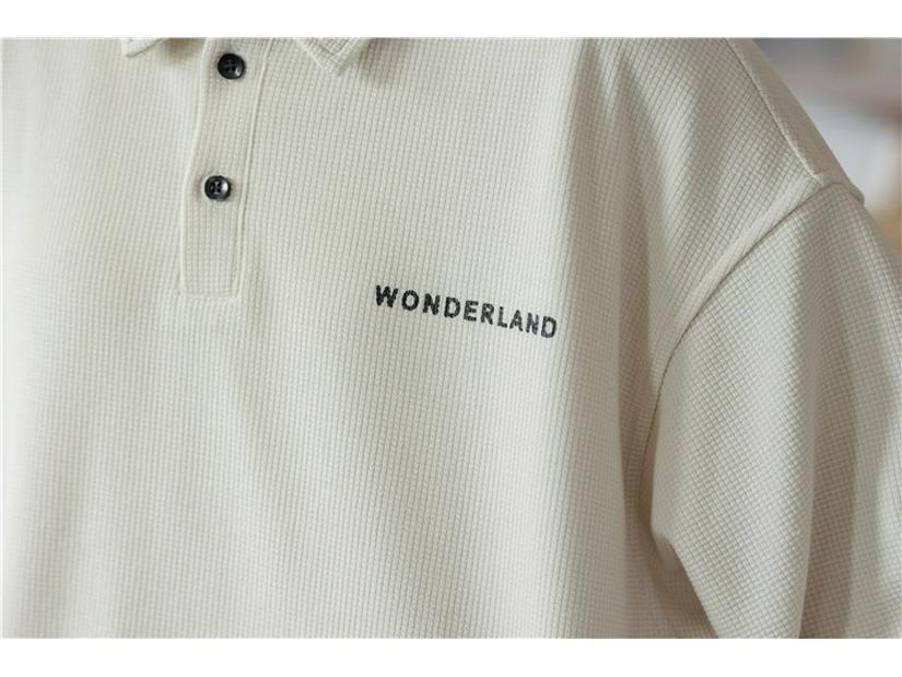 Retro Loose-Fit Polo Sweatshirt - Casual Long Sleeve Top