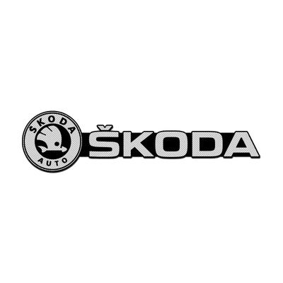 JNPV7 4pcs 3D Aluminum Speaker Stereo Speaker Badge Stickers for Octavia Kodiaq Kamiq Fabia RS Rapid Yeti Car Accessories Tools