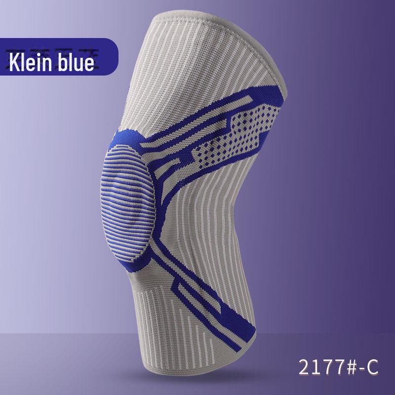 Men's Silicone Knee Support Pads for Basketball & Running - Patella Protection & Sports Gear