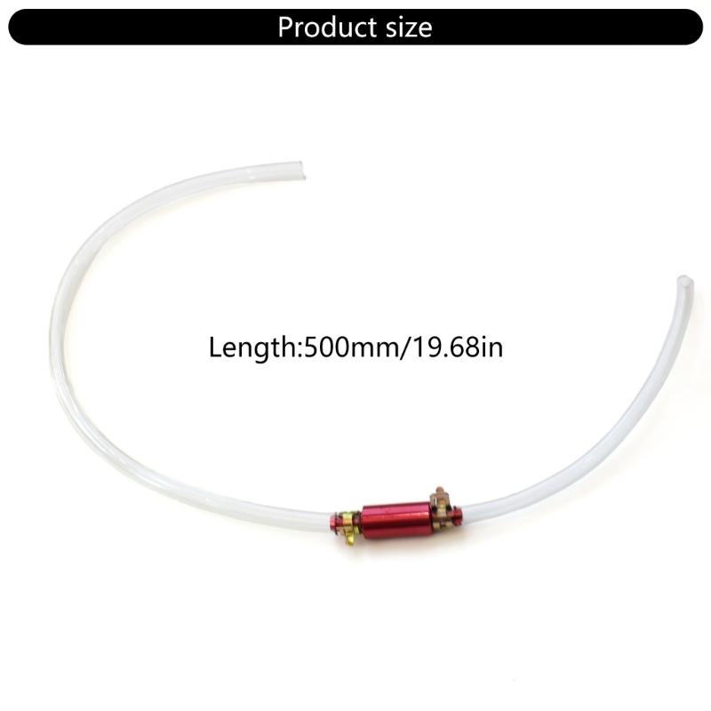 Durability Brake Fluid Bleeding Tool Set One Way Gate Tube 6MM Hose Universally Fit For Automotive Motorcycle Brake Maintenance