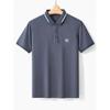 Embroidery Polo Shirt Short sleeve Men's 2024 New Summer Slim fit Lapel T-shirt Foreign Trade Export Men's Collar T-shirt
