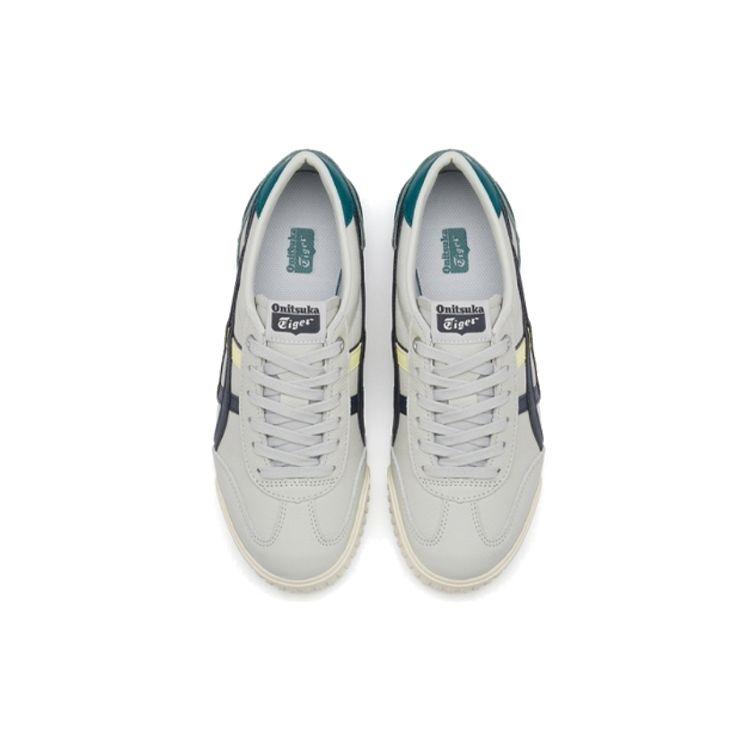 ONITSUKA TIGER Machuation Casual Slip-Resistant Durable Low-Top Sneakers Women Sneakers White Green 1182A595-022