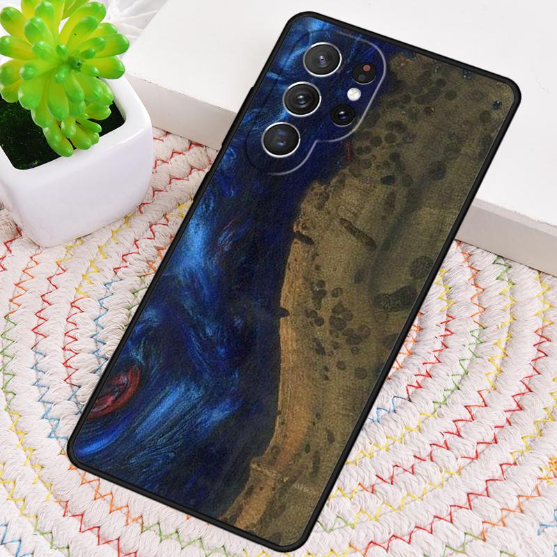 Wood Resin Glue Gel Skin TPU Phone Case For Samsung Galaxy Note 10 Pro S26 S25 S24 S23 S22 Ultra Plus S21 FE S20 Cover