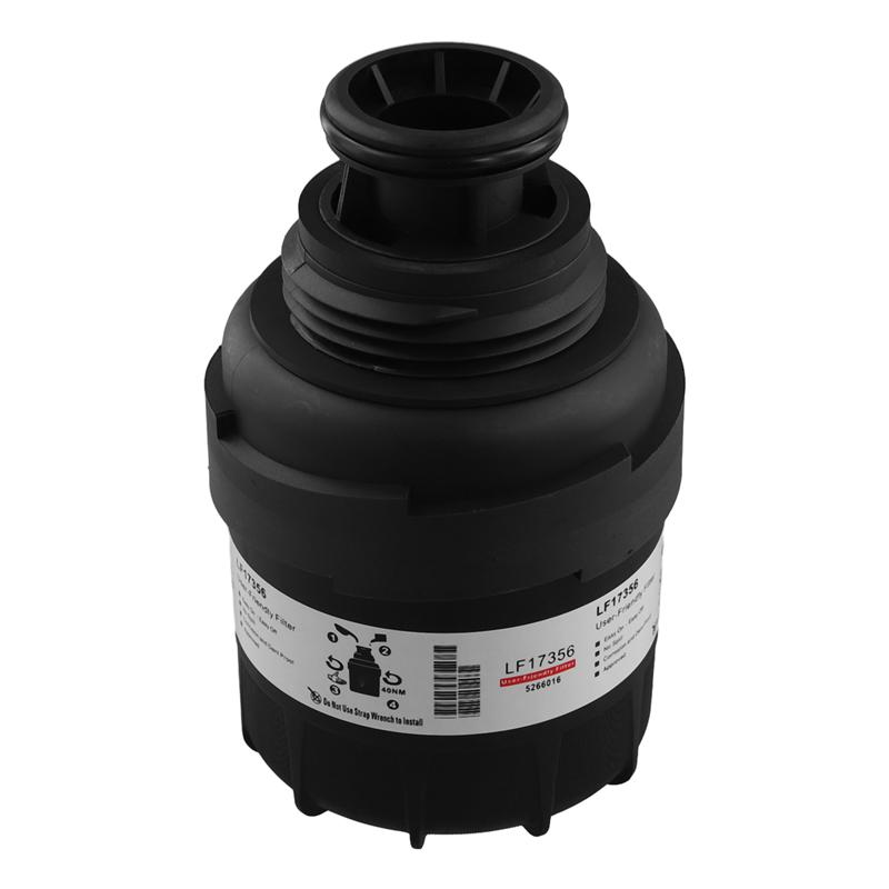LF17356 Oil Filter For Cummins 5266016 ISF 2.8L For Foton Tunland 4X4 QSF 2.8L Engine Fuel Water Separation Filter